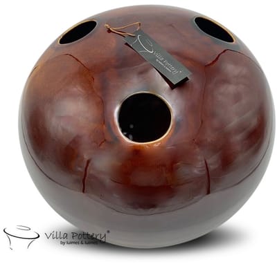 Marrakech Vaas Bruin Cognac D30 x H29