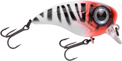 Hardlure Vissen - Wobbler aas - Roofvis vangen - Langzaam zwevend - 4 cm - Redhead Tiger