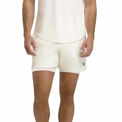 Wilson Set Point 5´´ Lined Korte Broek Beige L Man