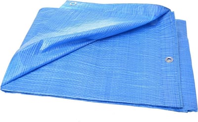 Afdekzeil Blauw - Beschermend Zeil - Bouw Tuin Hout - Waterdicht UV Bescherming - 4 x 8 Meter