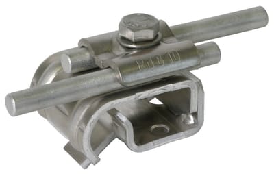 Dehn Gootklem Al Met Dubbele Klang Voor Rd 8-10mm - 339051