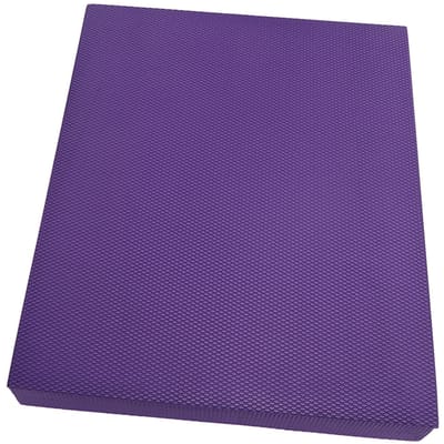 Balans Trainingsmat TPE Waterdicht Antislip Hoge Veerkracht Oefening Balanskussen voor Knie Enkel purple