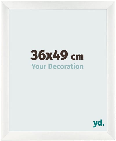 Your Decoration - Fotolijst 36x49 cm - MDF - Wit Geveegd - Pisa