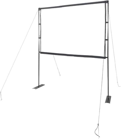 Projectiescherm - Beamer scherm - Thuisbioscoop films - Matte lichtverspreiding - 100 inch - Mat wit