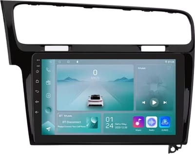 Autoradio met bluetooth - Carplay - Voor VW Golf 7 (2013-2017) - Geschikt voor Apple en Android - Stereo - Navigatie - Navigatiesysteem auto - 1GB 32GB