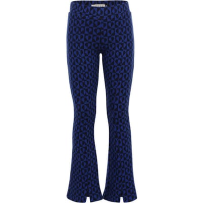 LOOXS Little Meisjes broek - Maat 92 in de kleur Blauw van 90% Cotton 8% Polyester 2% Lycra - 2532-7633-907