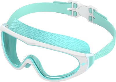 Zwembril voor volwassenen met groot frame, anti-condens en UV-bescherming voor duiken en watersport