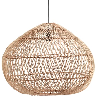 PR Home buiten hanglamp Karen Outdoor, naturel, Ø 70 cm