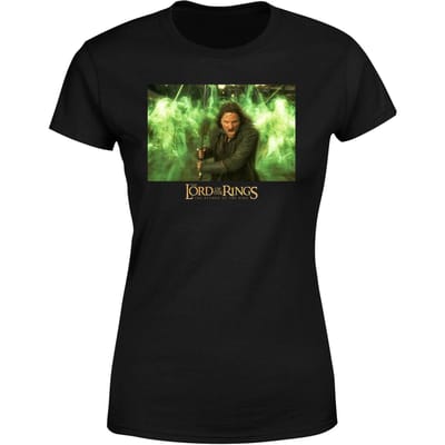 Lord Of The Rings Aragorn Women's T-Shirt - Black - XS