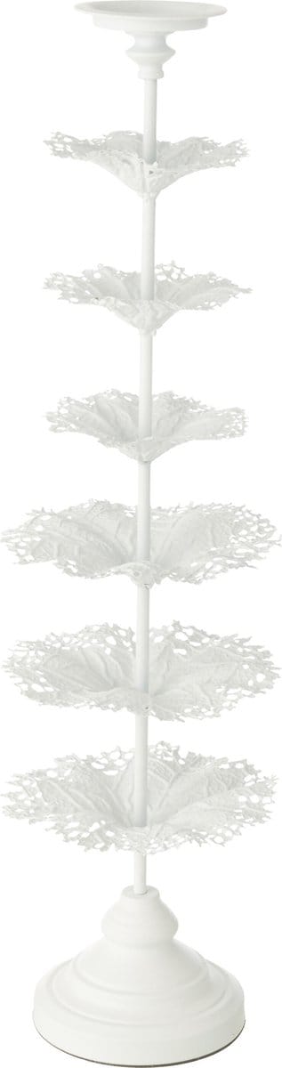 J-Line kandelaar Boom - metaal - wit - large