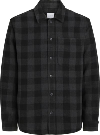 JACK&JONES - JJZAC HEAVY BRUSHED OVERSHIRT LS PLS - Heren - Overhemden
