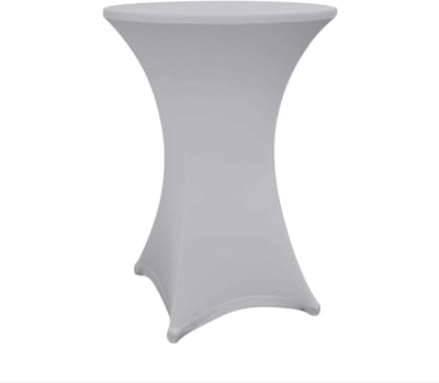 Statafelhoezen Set - Stretch Covers - Feestelijke Decoratie - Oeko-Tex Certificaat - 80-85 cm Diameter