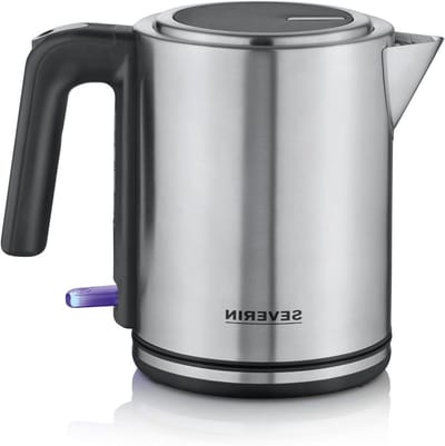 Waterkoker - Snelle Kettle - Snel Drankjes Maken - 1 Liter Capaciteit - 2400 Watt - Zilver