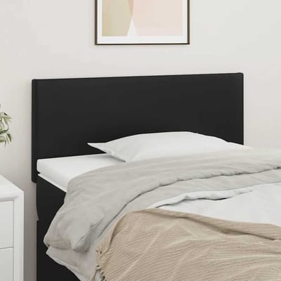 vidaXL - Hoofdbord - 80x5x78/88 - cm - kunstleer - zwart
