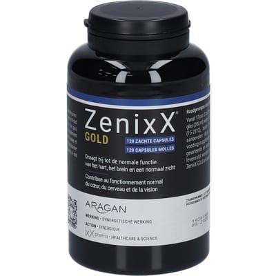 ixX Pharma ZenixX GOLD | Omega-3 EPA & DHA, vitamines, mineralen antioxidanten 120 Capsules