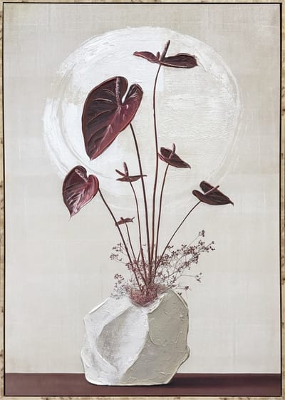 Schilderij 80x120cm Flamingo Bloom