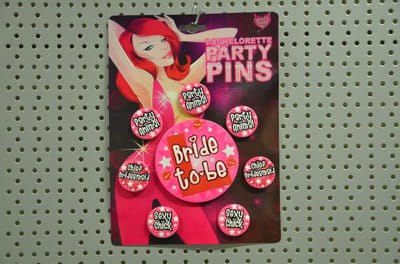 Duckiez Vrijgezellenfeest Buttons Roze - 1 stuk