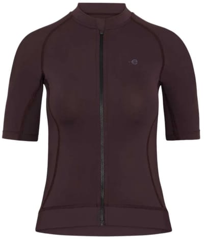 Ecoalf Caledon Korte Mouw Wielertrui Bruin M Vrouw