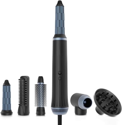 CRLYN® Haardroger met Borstel - Fohn met Diffuser - Multistyler
