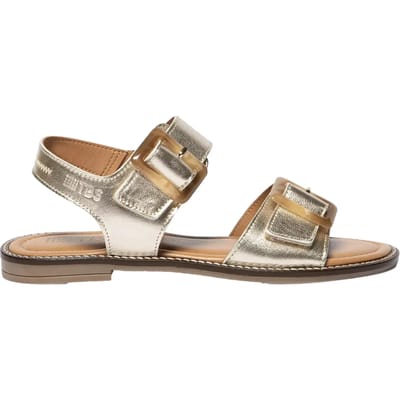 Metalen Schapendongleleren Sandalen Dames TBS Abigael