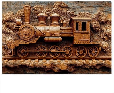 Houten Puzzel - 5000 Stukjes - Ontspanning Thuis - Gedrukt met Poster - 156x105 cm - Meerkleurig