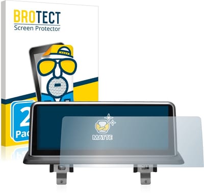 BROTECT - Screenprotector voor BMW 2 F23 2013-2016 VioVox 8211 10.25" - Folie Beschermfolie matte 2 Stuks