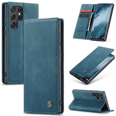 Casemania Hoesje Geschikt voor Samsung Galaxy S26 Ultra - Emerald Green - Dunne Portemonnee Book Case - Slim Wallet Case met Pasjeshouder