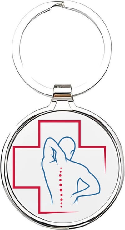Akyol - fysiotherapie Sleutelhanger - Werk - de beste fysiotherapeut - fysiotherapeut - fysio - therapie - arts - masseur - sportblessures - specialist - fysioloog - gezondheidsspecialist - 4 x 7,5 CM