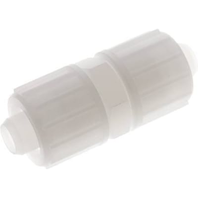 20x13mm Pvdf Rechte Knelfitting 10bar Kunststof en Polyamide