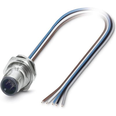 Phoenix Contact 1542703 Sensor/actuator inbouwconnector M12 Aantal polen (sensoren): 5 Stekker, inbouw 0.50 m 1 stuk(s)