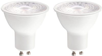 Kobi Premium LED Spot GU10 3W - 300lm - 3000K - 230V - 30.000 Branduren - Voor Keuken, Hal of Badkamerverlichting - GU10 Fitting - 2 stuks
