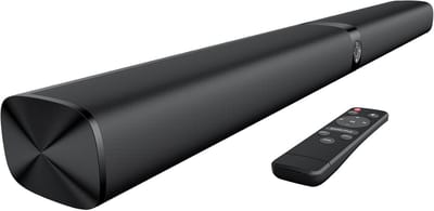 Deelbare Soundbar - Tv Luidsprekers - Film Geluid - Automatische Volume - 43.5 cm - Zwart