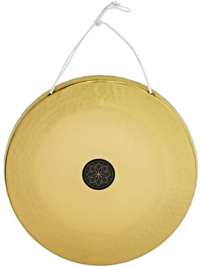 Gear4music Life stalen gong met koffer, 24 Inch