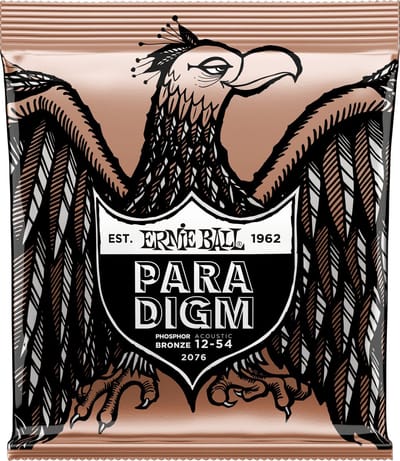 Ernie Ball Paradigm Phosphor Bronze - Gitaarsnaren Akoestisch - Medium Light - .012-.054 - Phosphor Bronze