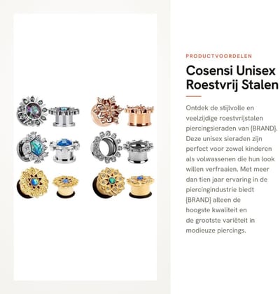 Dailygoods- Roestvrij Staal Oorbellen - Oorbellen Dames - Oorbellen Hangers - Oorbellen Set - Oorbellen Kind - Geschenkpakket