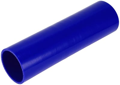 Dailygoods- Silicone Koppelingsslang 76mm - 300mm Lengte - 4-Laags Versterkt - 5mm Dikte - Blauw - Hoge Temperatuur Bestendig - Siliconen Slang