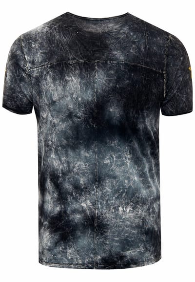 T-shirt in kleur met logo-print in de stijl van Tie Dye Batik