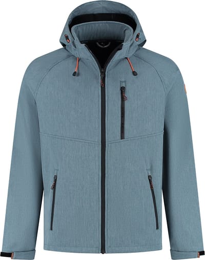 Kjelvik Outdoorjas Andy Blauw - maat L