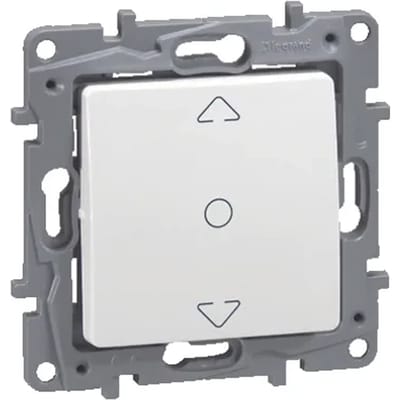 Legrand Rolluikschakelaar Niloé Inbouw Wit