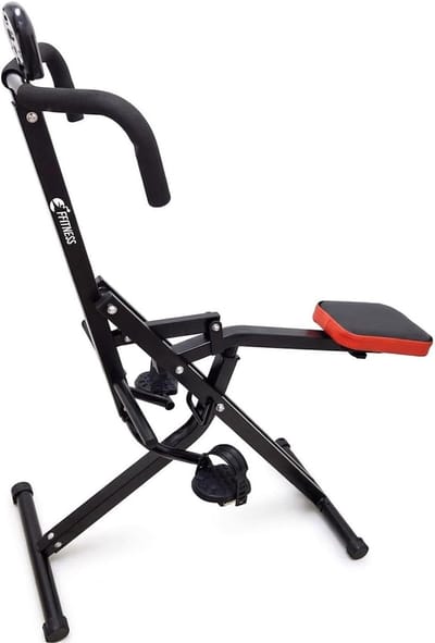 Body Crunch Fitnessapparaat - Total Body Trainer - Thuis Sporten - Geïntegreerd LCD-display - 100 x 45 x 125 cm