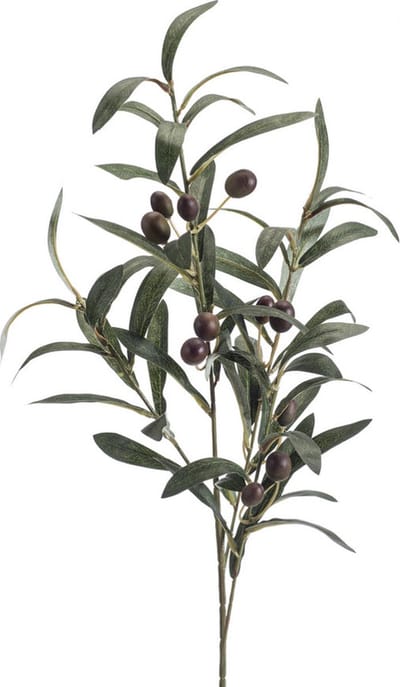 Emerald - Kunsttak Olijf 75cm - Kunstplant voor binnen