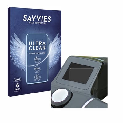 Savvies - Screenprotector voor Motocaddy M7 Remote Electric Trolley - Folie Beschermfolie transparant 6 Stuks