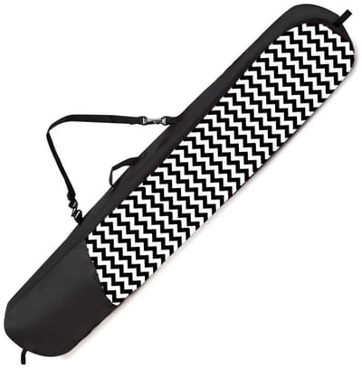 FEROCITY - Snowboardhoes 170 cm - Waterdicht polyester - Draaggreep - Bescherm je winteruitrusting - Zig Zag