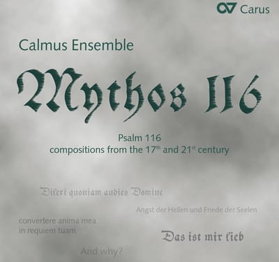 Calmus Ensemble - Mythos 116 (CD)