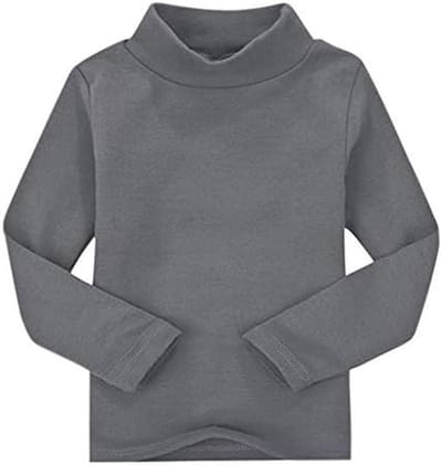 Lange Mouwen Shirt voor Jongens en Meisjes - Warme Katoen Set van 3