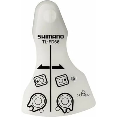 Controle van kabelbevestigingspunten Shimano TL-FD68
