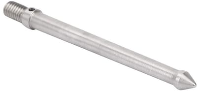 Dailygoods- Statiefspikes Roestvrij Staal - 3/8 Inch Schroefdraad - Duurzaam - Lichtgewicht - Geschikt voor Monopod - Ideaal voor Zand/Modder - Statief