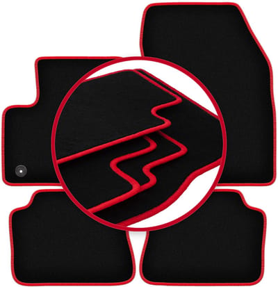 CARLUX-RED automatten voor: Opel Mokka-E crossover (2020-)