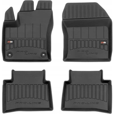 FROGUM ProLine - Automatten - Toyota Prius IV 2015-2023 automat - 3D rand - Versterkt - Geurloos