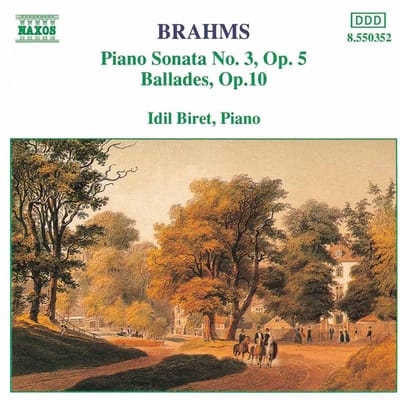 Idil Biret - Brahms: Piano Sonata 3 (CD)